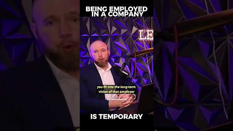 Being Employed in a Company is TEMPORARY! #CareerPath