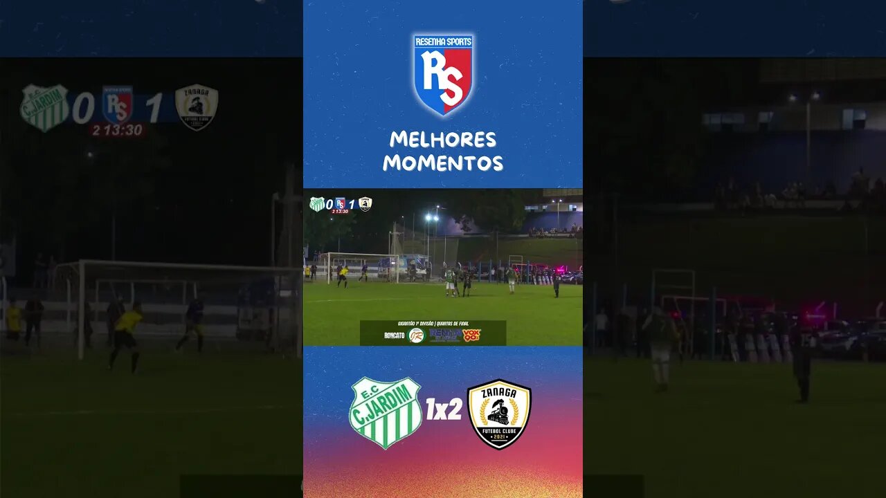 ⚽MELHORES MOMENTOS CIDADE JARDIN 1️⃣🆚2️⃣ ZANAGA #americanasp #futebol #varzea #americana