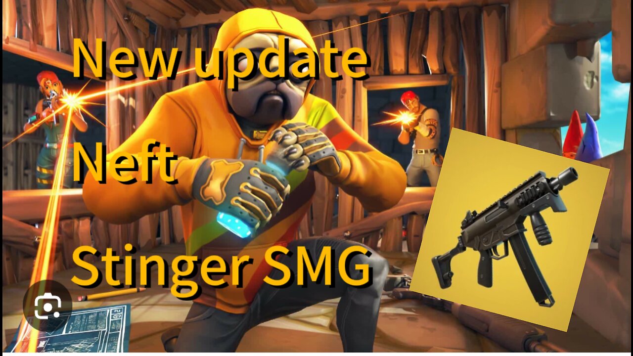 Fortnite Update Neft The Stinger SMG?