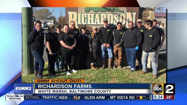 Good morning from Richardson Farms