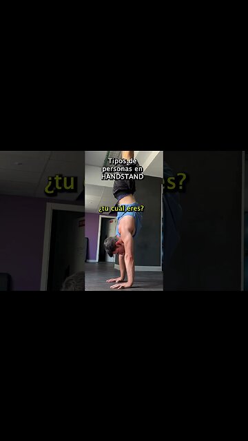 Tipos de personas haciendo HANDSTAND #shorts #calisthenics