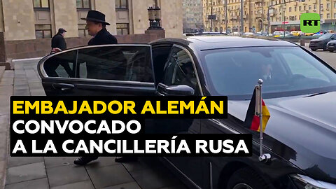 Embajador alemán llega a Cancillería rusa para hablar sobre posible ataque al puente de Crimea