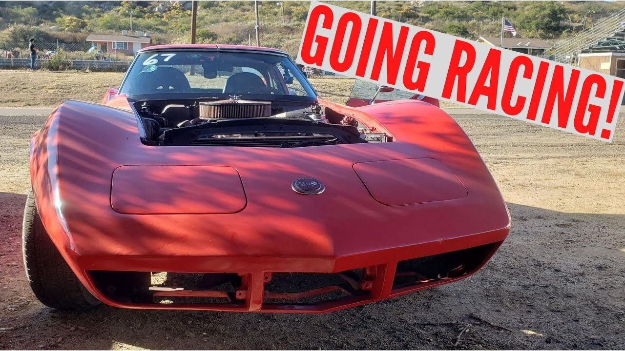 Drag Racing the 73 C3 Vette