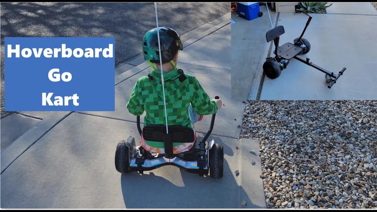 Hoverboard Go Kart - SO COOL!