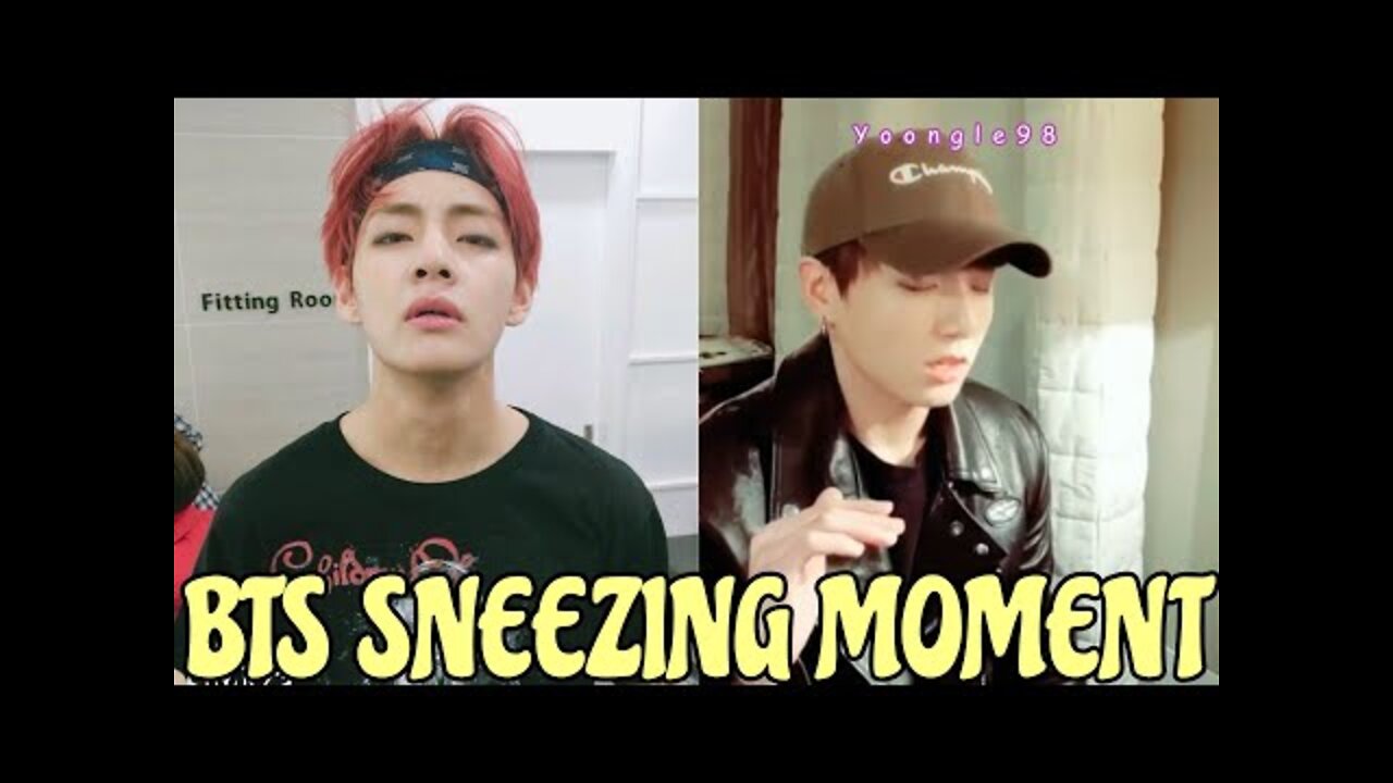 10 Minutes of BTS Sneezing || BTS [방탄소년단]