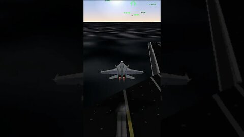 F/A-18 carrier take off - Jane's Combat Simulations F/A-18