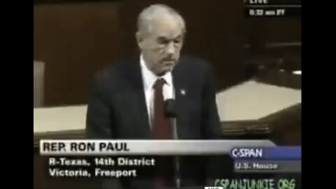 RON PAUL EXPLAINS THE ISRAELI -HAMAS HISTORY AND CONFLICT