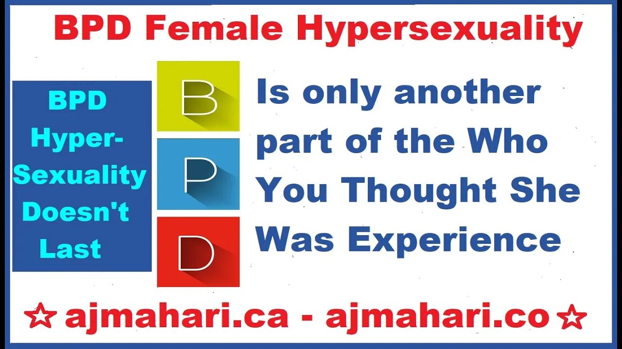 Borderline Personality Hypersexual Women Part 3 The Who You Thought She Was Trauma Bond