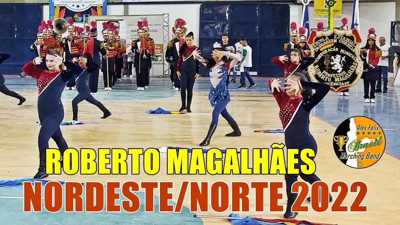 CORPO COREOGRÁFICO 2022 - CORPORAÇÃO MUSICAL ROBERTO MAGALHÃES 2022 NA COPA NORDESTE NORTE DE BANDAS