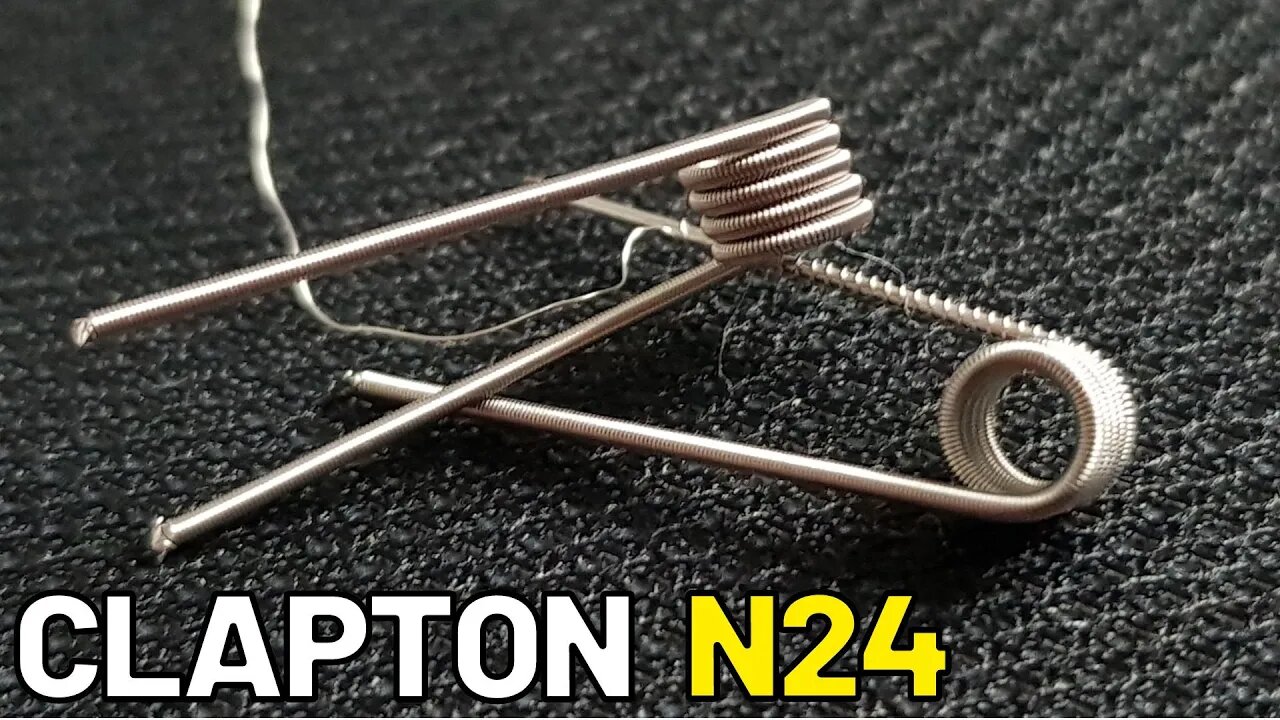 CLAPTON N24! Modelo de coil muito bacana!