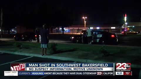 Overnight shooting leaves man with moderate injuries
