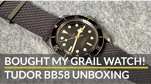 Tudor Black Bay 58 Unboxing - A First Look At My Grail Watch!