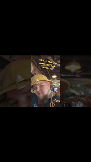 I Say It's Time To Step Up Vacation Hat Game.