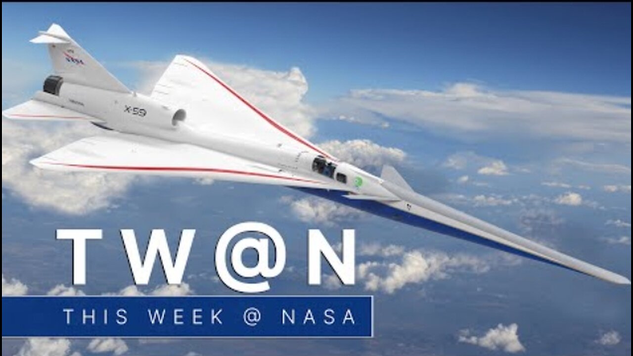 A Milestone for Our Experimental Supersonic Airplane on This Week @NASA – April 14, 2023