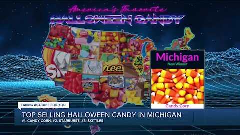 This is the top selling Halloween candy in MIchigan