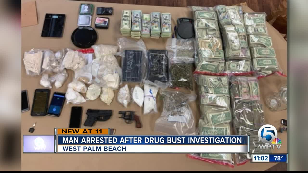 Suspected Palm Beach County drug dealer arrested