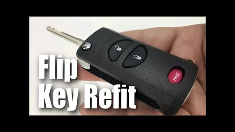 Blank Car Key Refit Flip Case Review