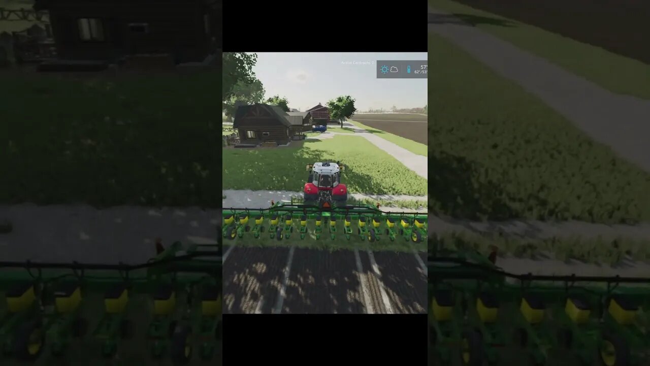 John Deere 1720 16R30 2012 Farming Simulator 22 #shorts