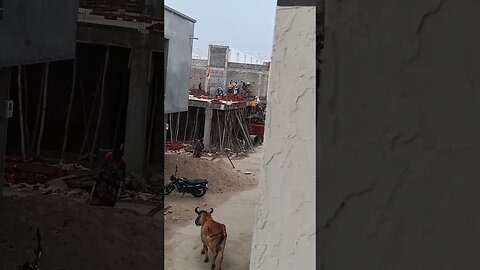 Second Floor का काम Suru कर दिया | Construction Video #shorts #constructionsite #workers