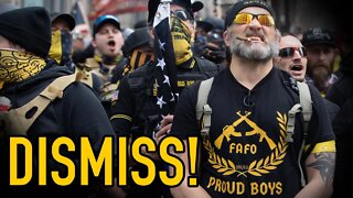 Motion to DISMISS Sedition Charges Filed by PROUD BOYS Leader for WITNESS THREATS