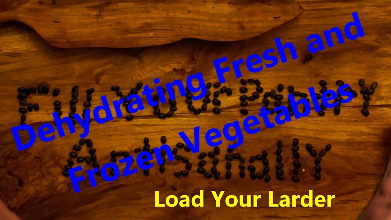 Dehydrating Fresh and Frozen Vegetables