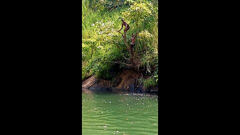 river sweeming vlog.