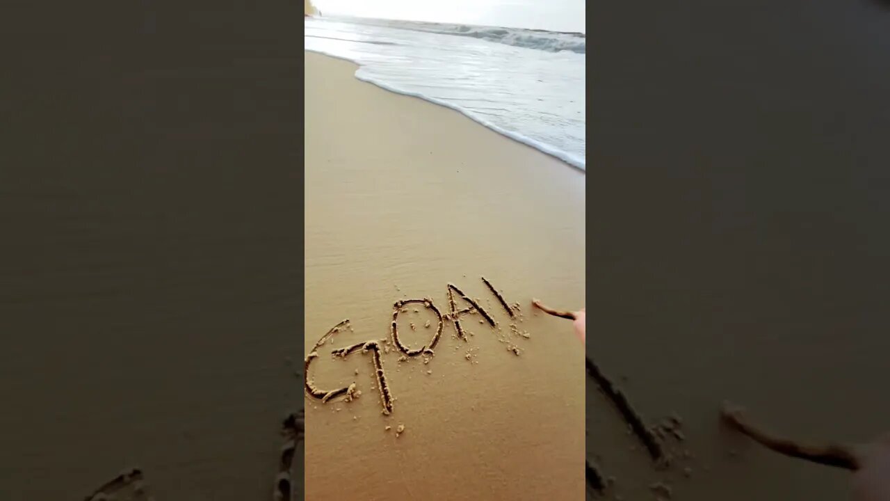 What are your Goals ??? #youtubeshorts #beach #goals