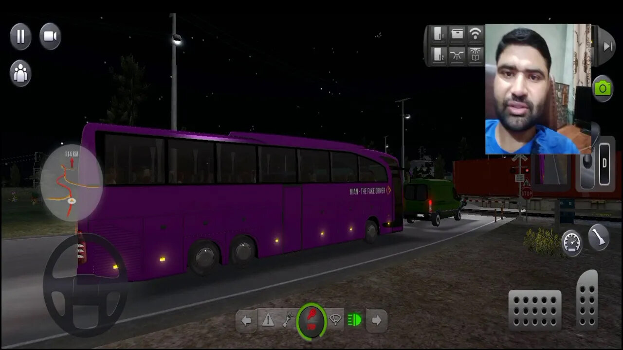 Test Drive Mercedes Benz Travego 17 - Driving In Russia - Bus Simulator:Ultimate