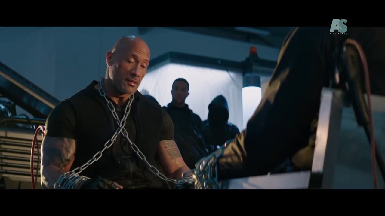 Action movie scene
