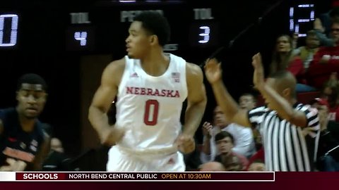 Huskers defeat Illinois in Big Ten Opener 75-60