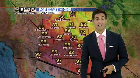 Temperatures heating up across Valley throughout week