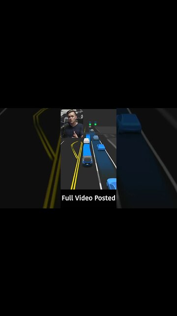 Tesla FSD changing lanes in Seattle #fsd #teslamodel3 #seattle #teslafsd #electriccar