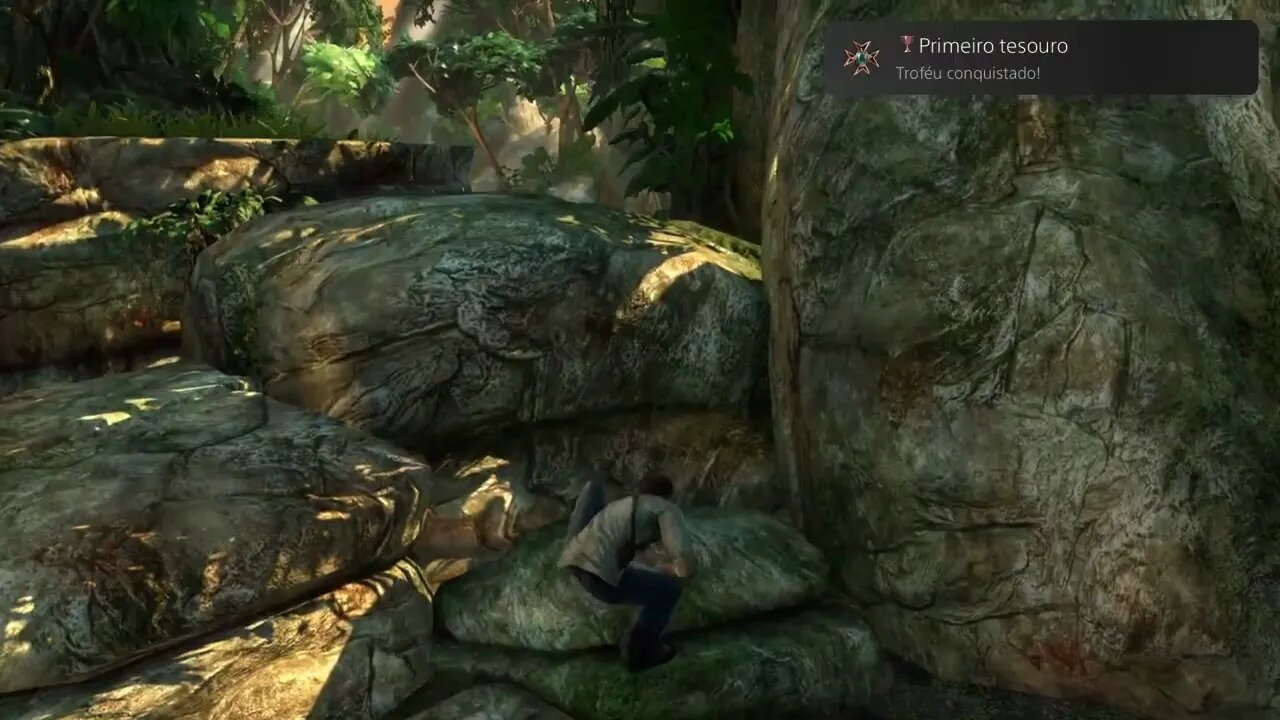 Primeiro tesouro - Encontre 1 tesouro - Uncharted 1: Drake's Fortune