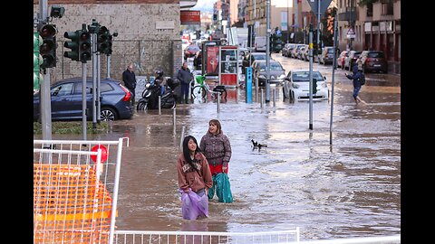 Torrential rain causes massive flooding, landsides in northern Italy