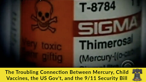 The Troubling Connection Between Mercury, Child Vaccines, the US Gov't, and the 9/11 Security Bill