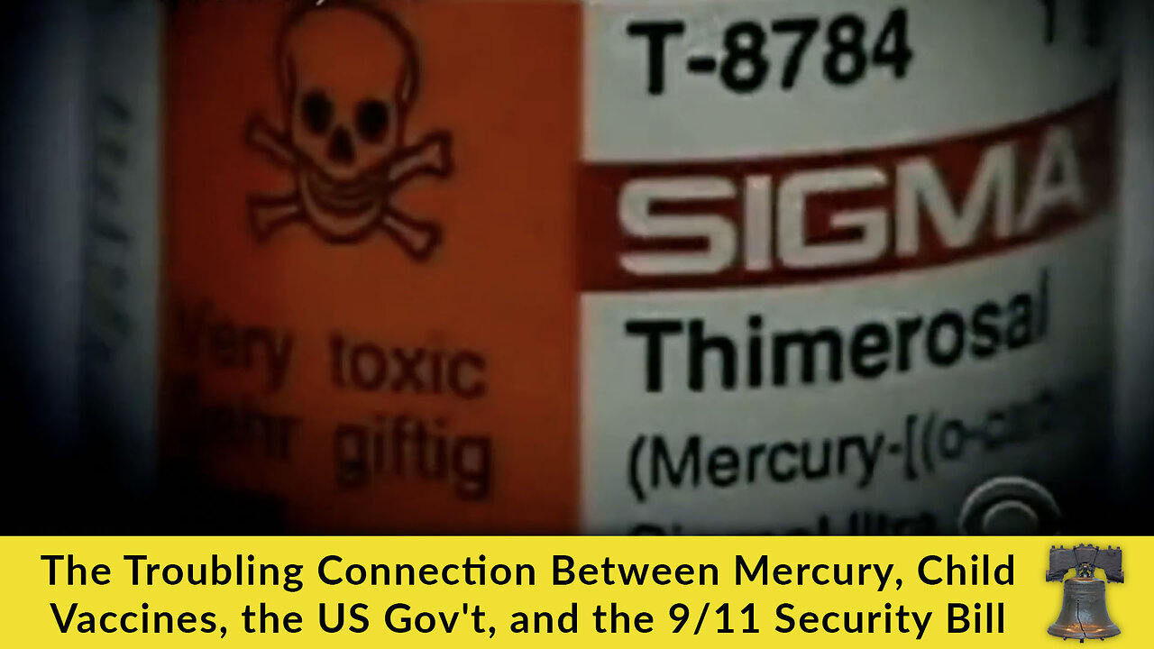 The Troubling Connection Between Mercury, Child Vaccines, the US Gov't, and the 9/11 Security Bill