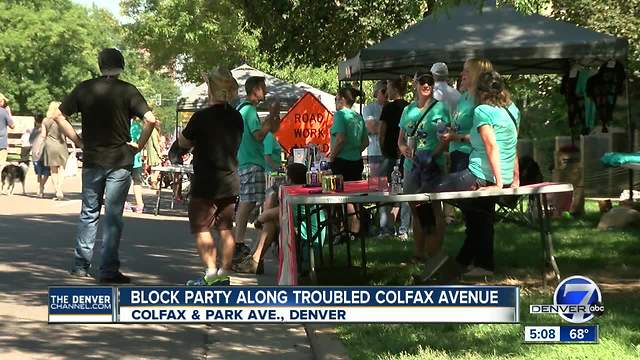 Colfax Business Improvement District hosts Art-I-Fax block party along troubled corridor