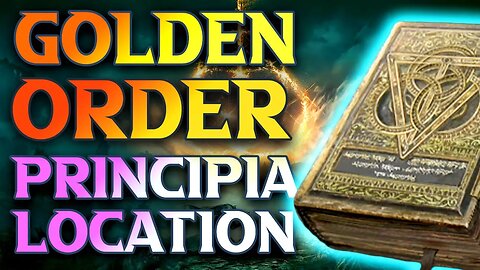 How To Get Golden Order Principia Prayer Book Location In Elden Ring