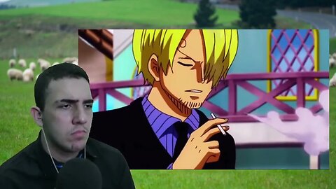 PASTOR REACT Rap do Sanji (One Piece) - APENAS UM TRAGO | NERD HITS