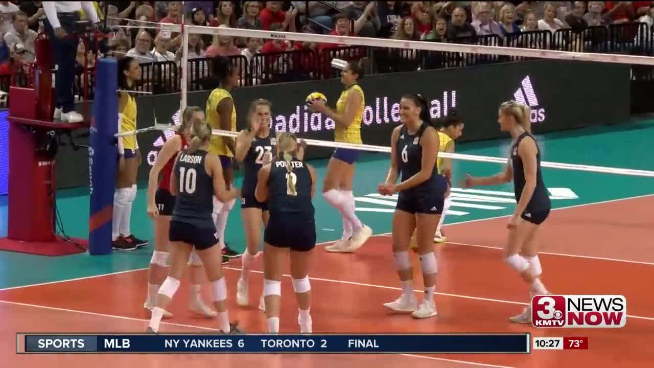 Team USA Volleyball Upset By Brazil