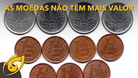 ONDE foi parar a MOEDA de 1 CENTAVO？