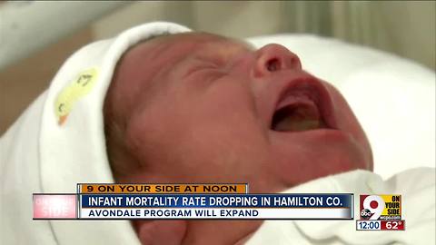 Infant mortality rate dropping in Hamilton County