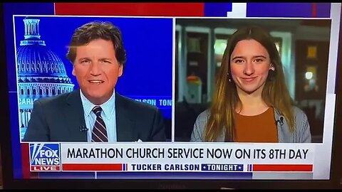 Tucker reporting on Asbury University