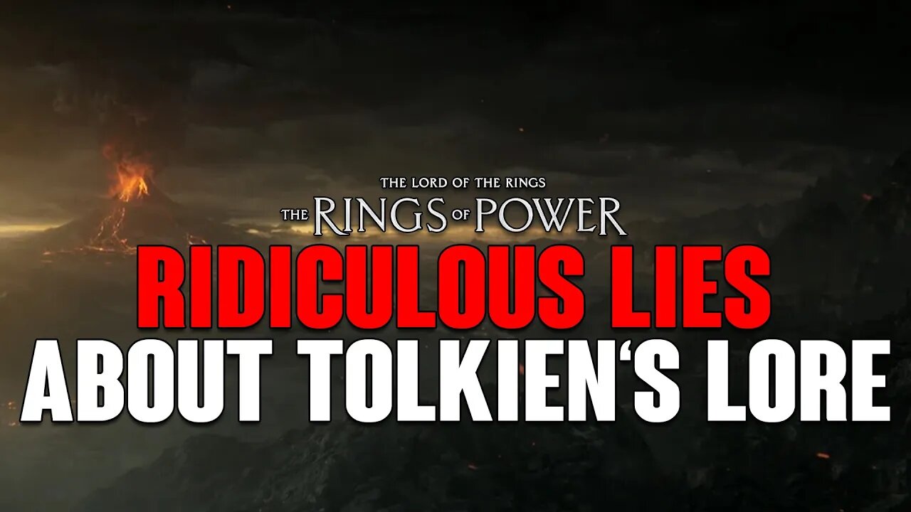 Rings of Power: Amazon's RIDICULOUS Lies About JRR TOLKIEN And His LORE!