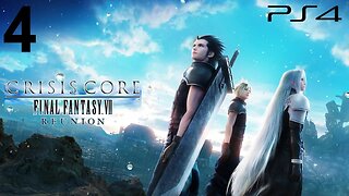 Crisis Core: Final Fantasy VII Reunion (PS4) - Playthrough (Part 4) - Meeting AERITH