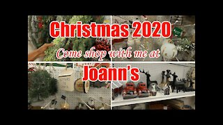 🎅 CHRISTMAS SHOP WITH ME 2020 AT JOANN’S | ULTIMATE CHRISTMAS 🎄 TREE & AFFORDABLE FARMHOUSE DECOR