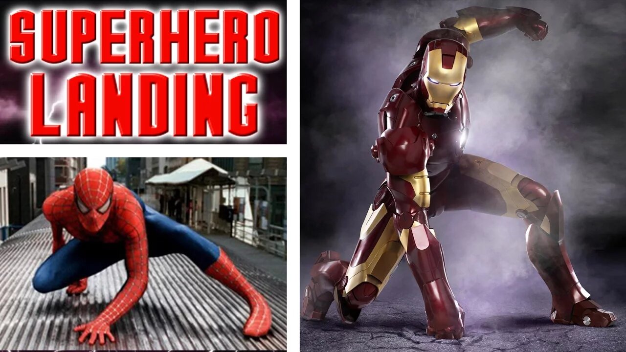 How To Do The SUPER HERO LANDING