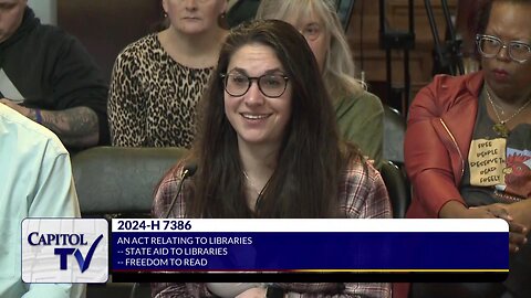 Meara Melidossian Finds H7386 'Right To Read' To Be Ugly, Disgusting, Abhorrent And Grossly Misguided While Eliminating Public Input