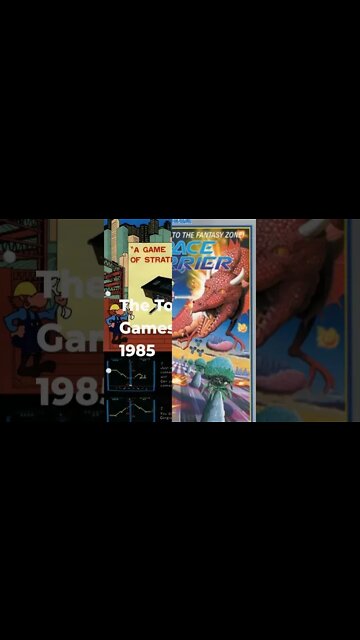 Top 10 Games of 1985 | Number 5: Space Harrier #shorts