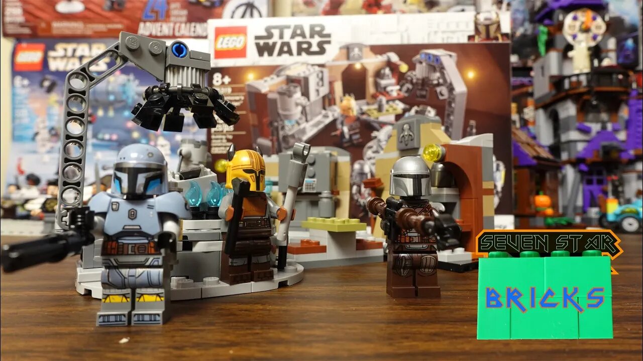 The Armorer's Mandalorian Forge speed build & review - Lego Star Wars set - 75319 - 258 pcs